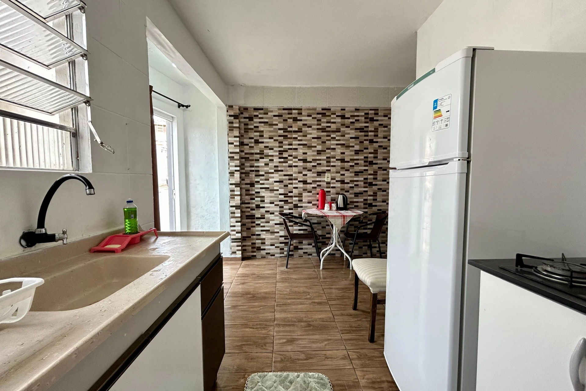 Casa mobiliada de 1 quarto e 30 m²