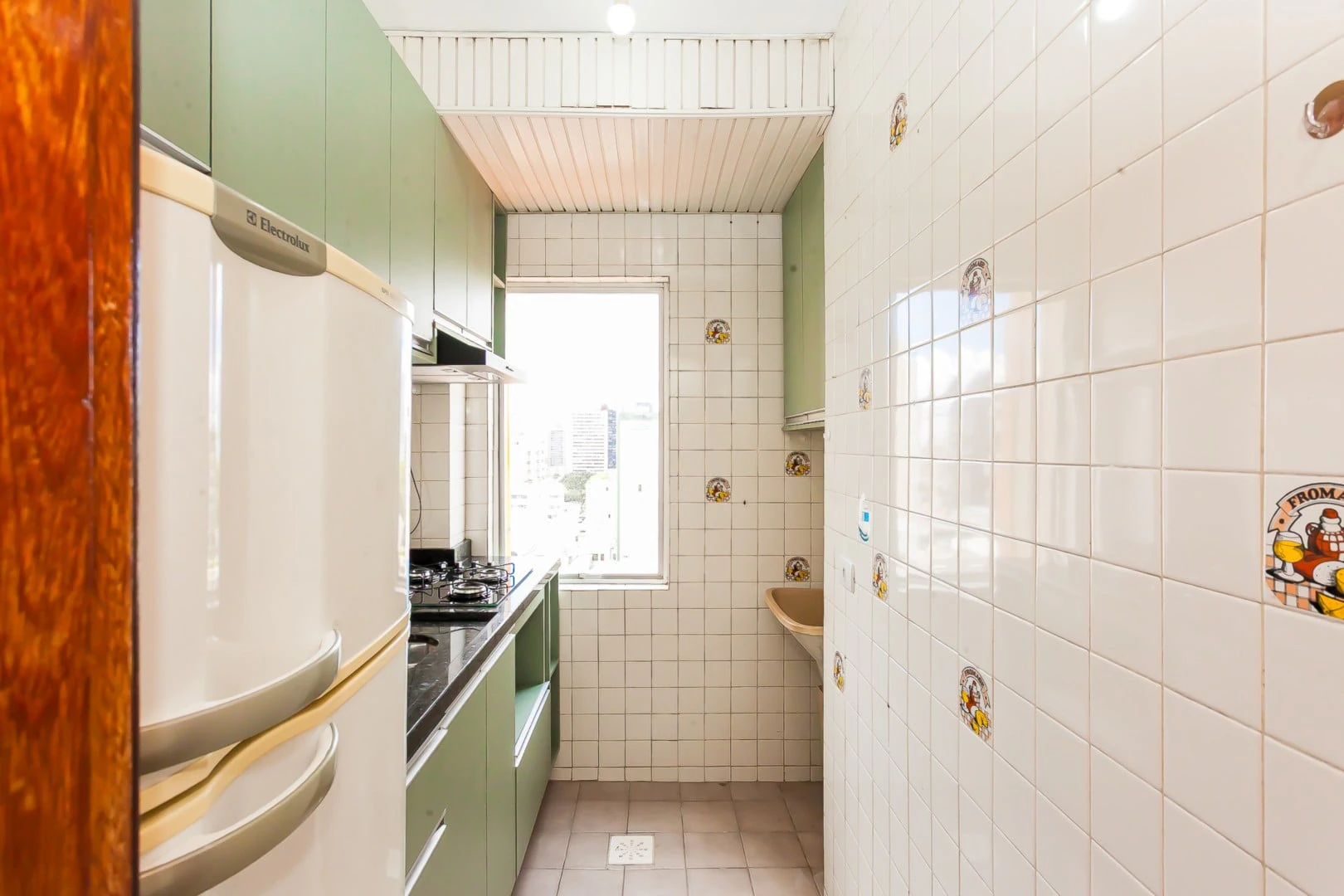 Дерев'яна підлога або ламінат та 1 спальня: квартира 44 м² — photo 9
