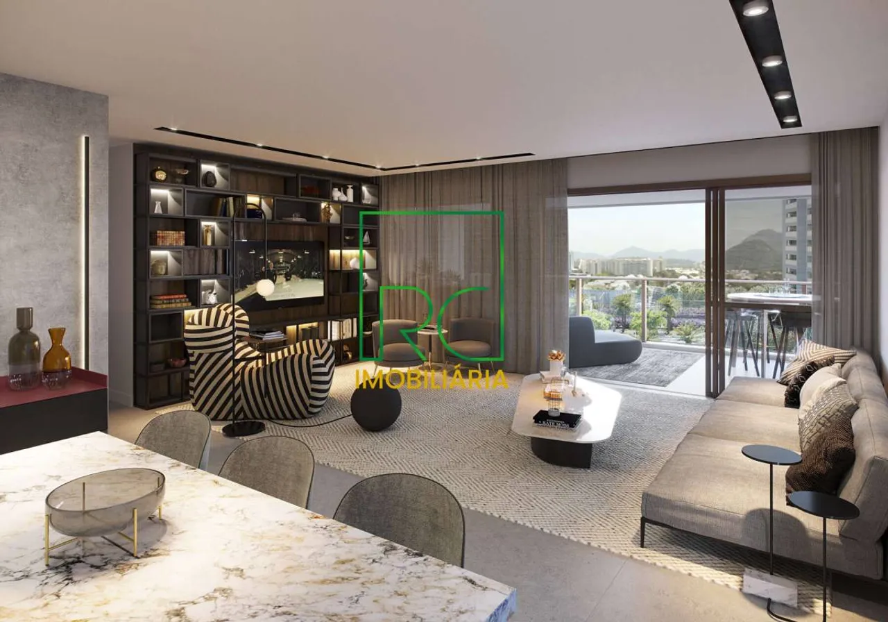 Apartamento com 4 quartos e cozinha americana integrada — photo 19