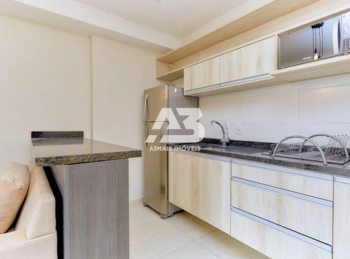 Furnished 42 m² studio with an open-plan kitchen — photo 8