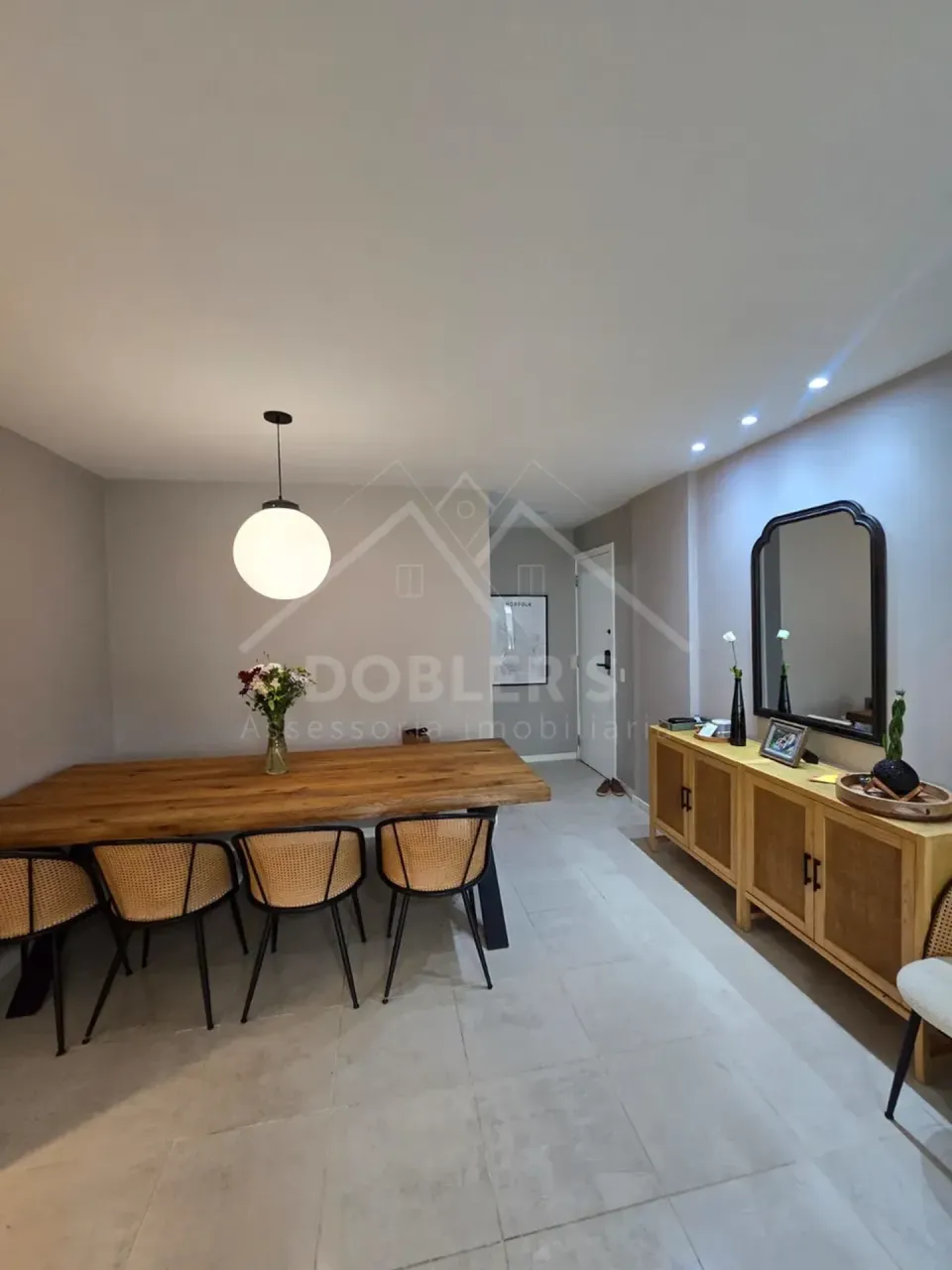 Apartamento mobiliado com 3 quartos e cozinha fechada — photo 9