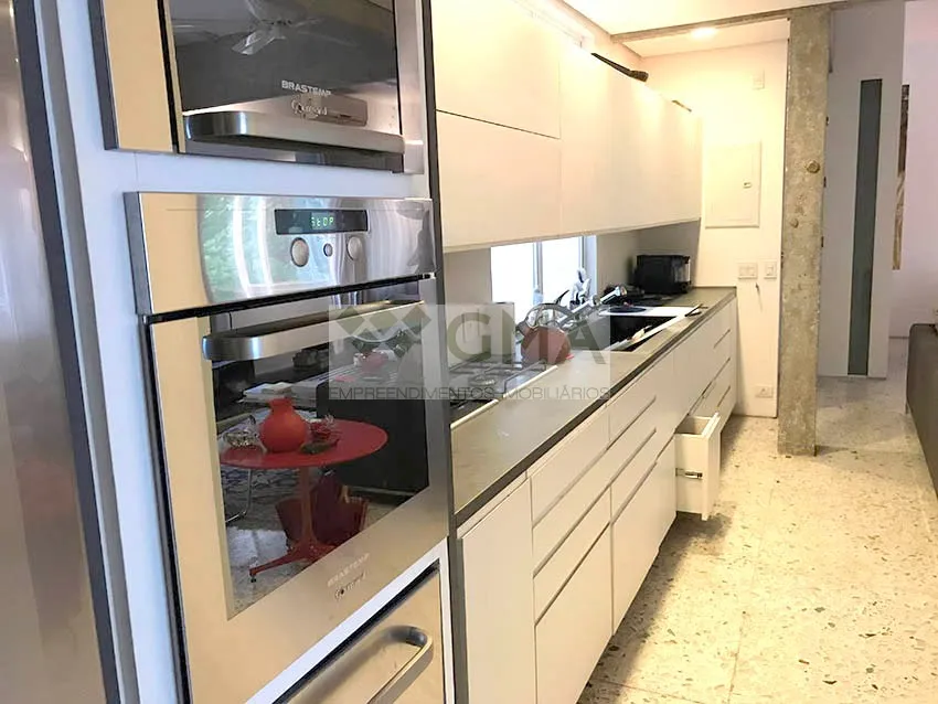 Furnished apartment with open kitchen and gas stove — photo 3