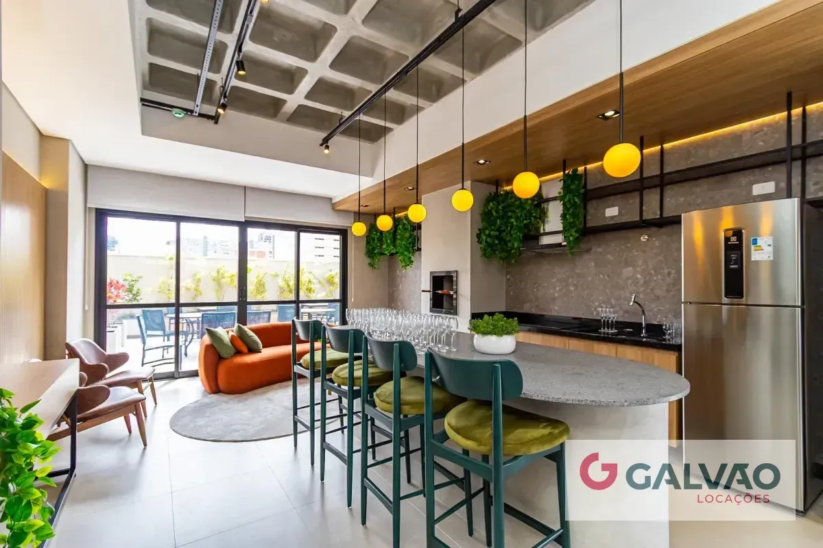 Apartamento mobiliado de 1 dormitório com varanda — photo 23