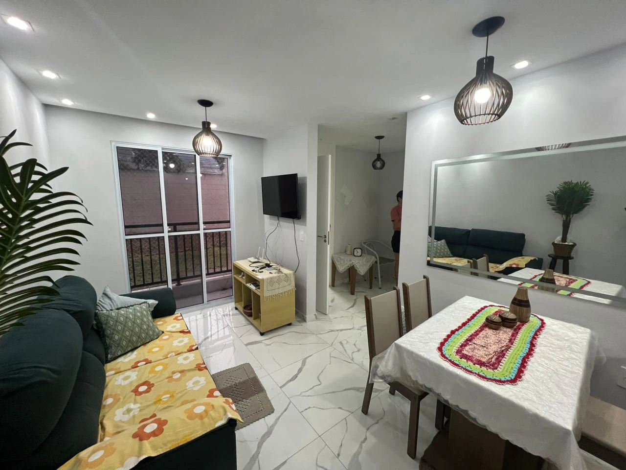 Ground-floor apartment with 1 bedroom and open-plan kitchen — photo 12