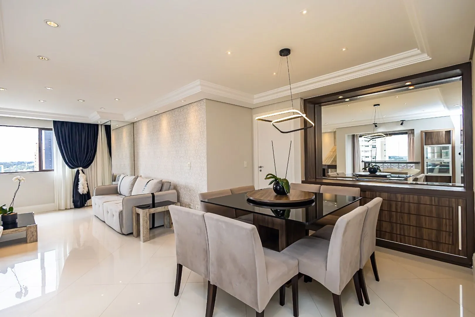 119 m² apartment with floor-to-ceiling windows and a bathtub — photo 47