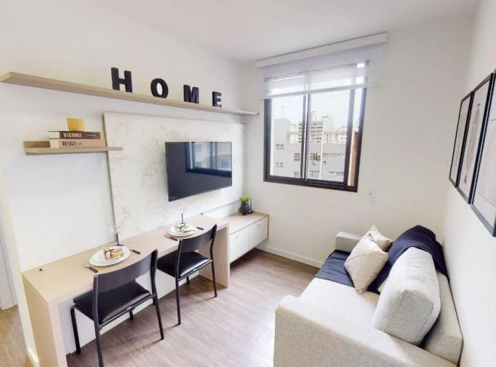 Furnished 23 m² apartment with 1 bedroom and no parking — photo 3