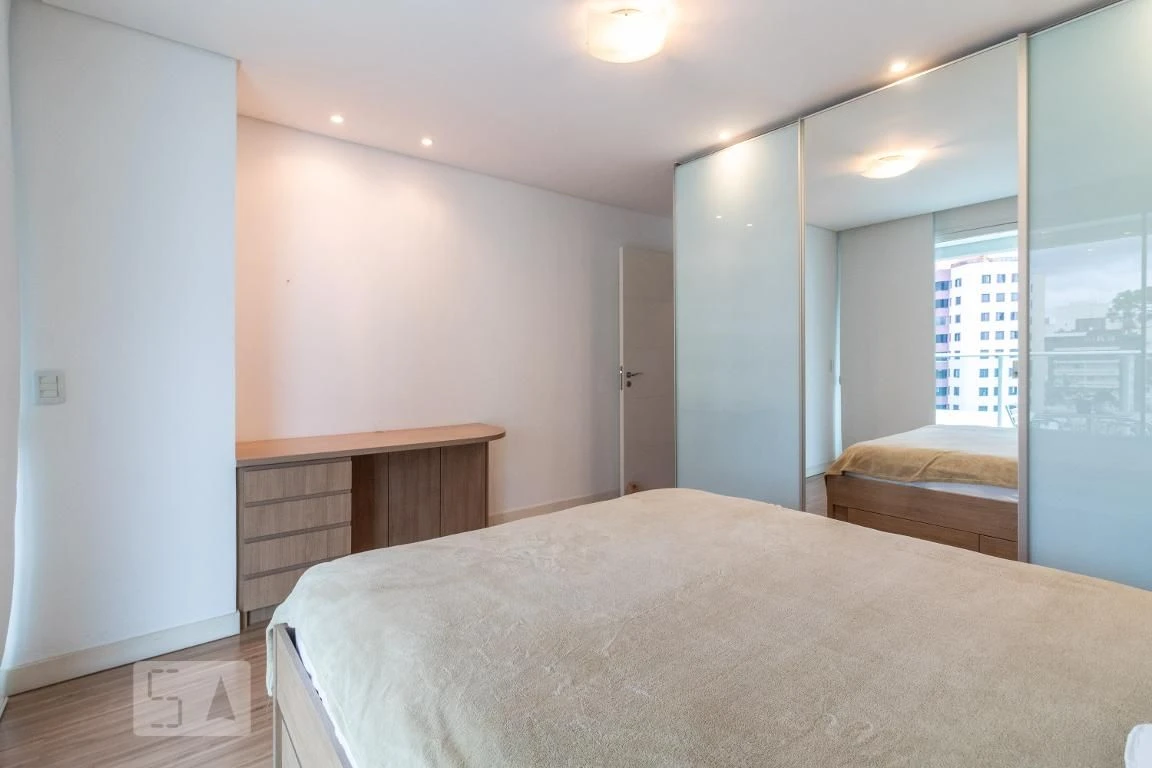 One-bedroom apartment with a washing machine in Curitiba — photo 12