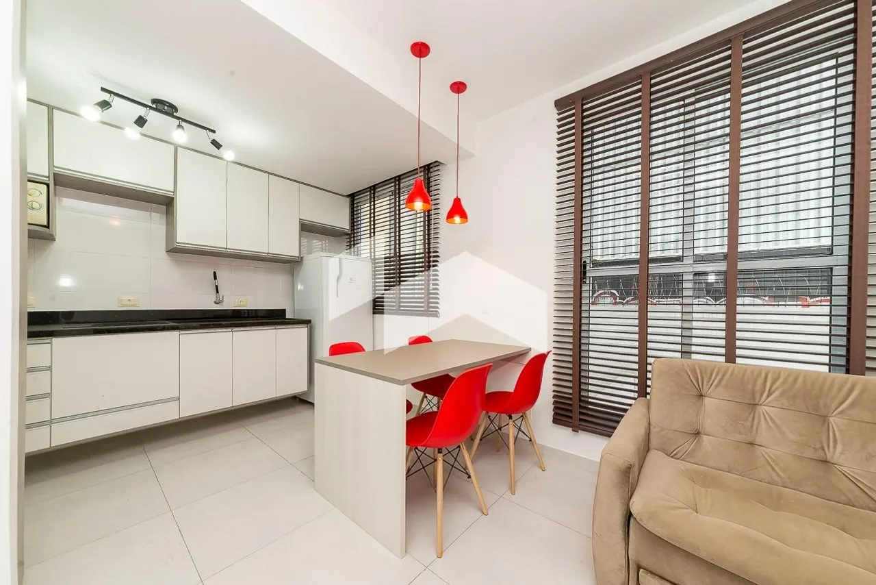 Studio mobiliado 28 m² com cozinha americana e vaga — photo 7