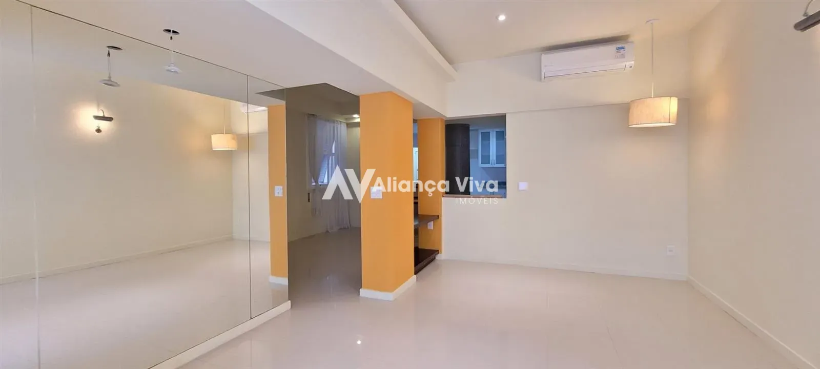 96 m² unfurnished apartment with 2 bedrooms and suite — photo 4