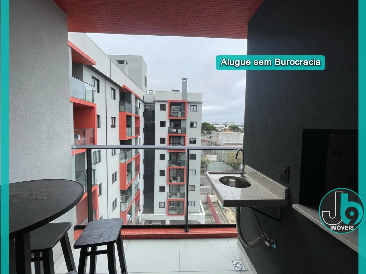 Studio with open kitchen and balcony with BBQ — photo 10