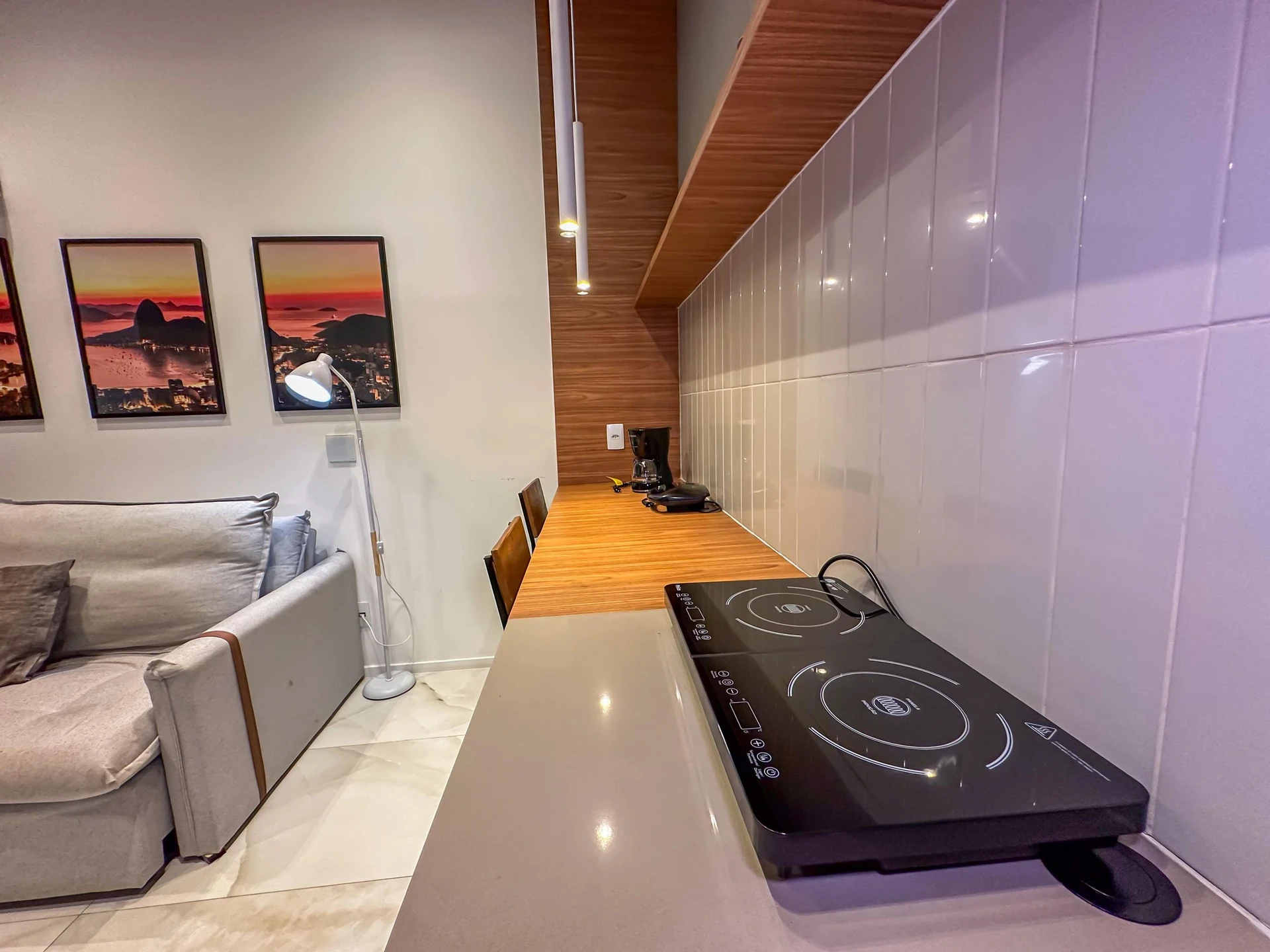 Monoambiente amueblado en edificio con gimnasio — photo 38