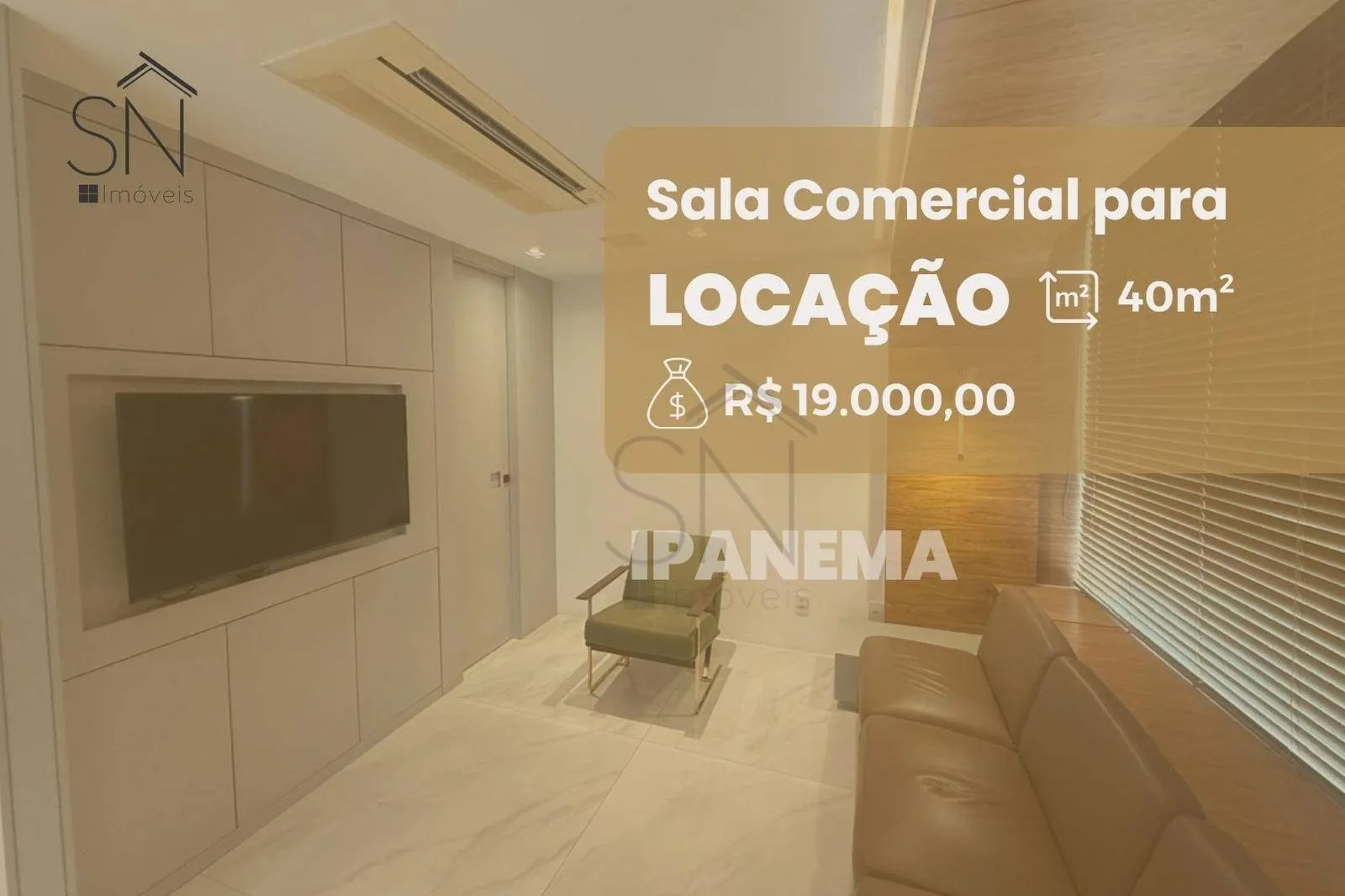 Studio with 1 bedroom and 2 bathrooms, 48 m² and city view