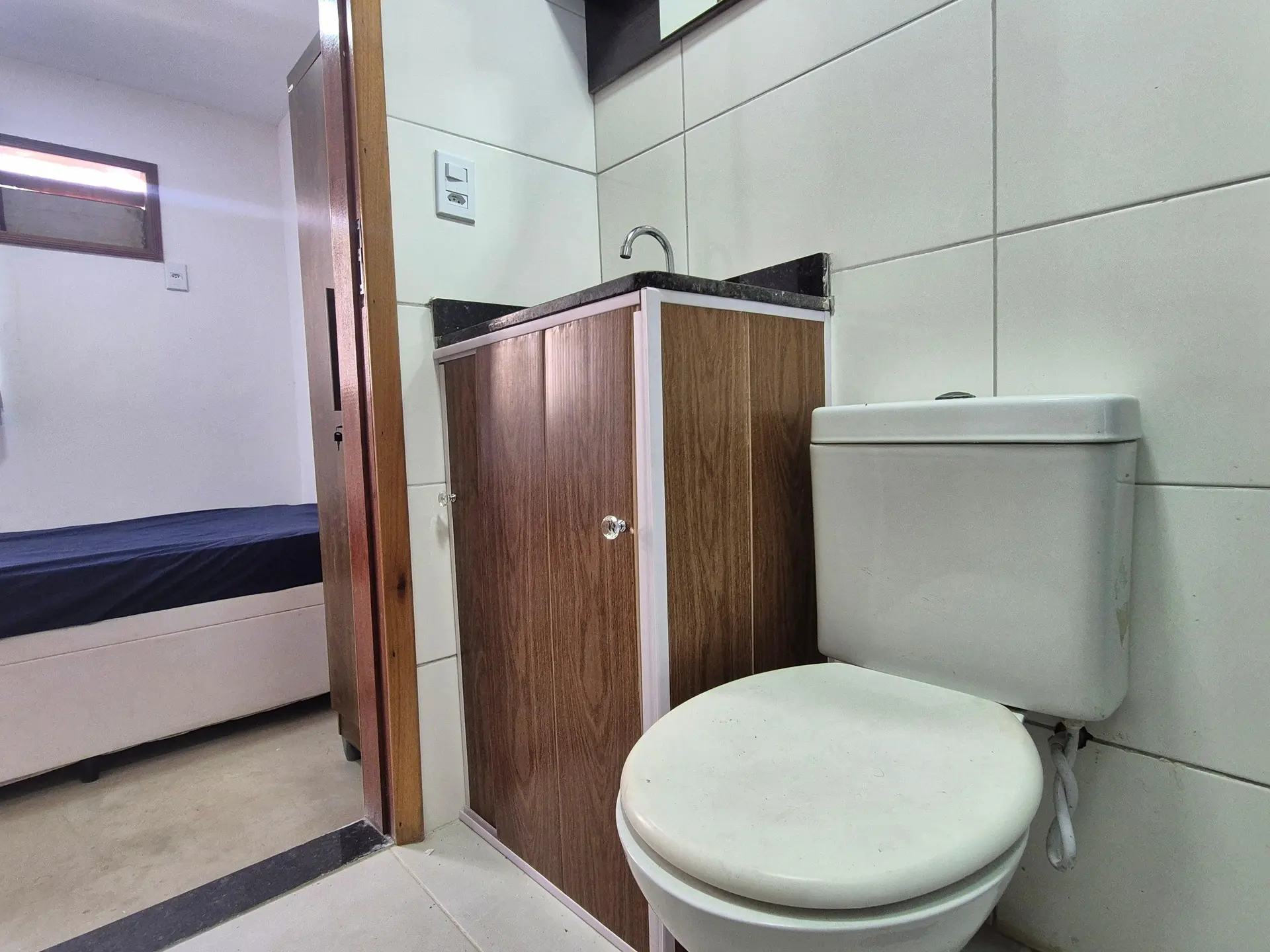 Home office in a one-bedroom apartment, 30 m² — photo 16