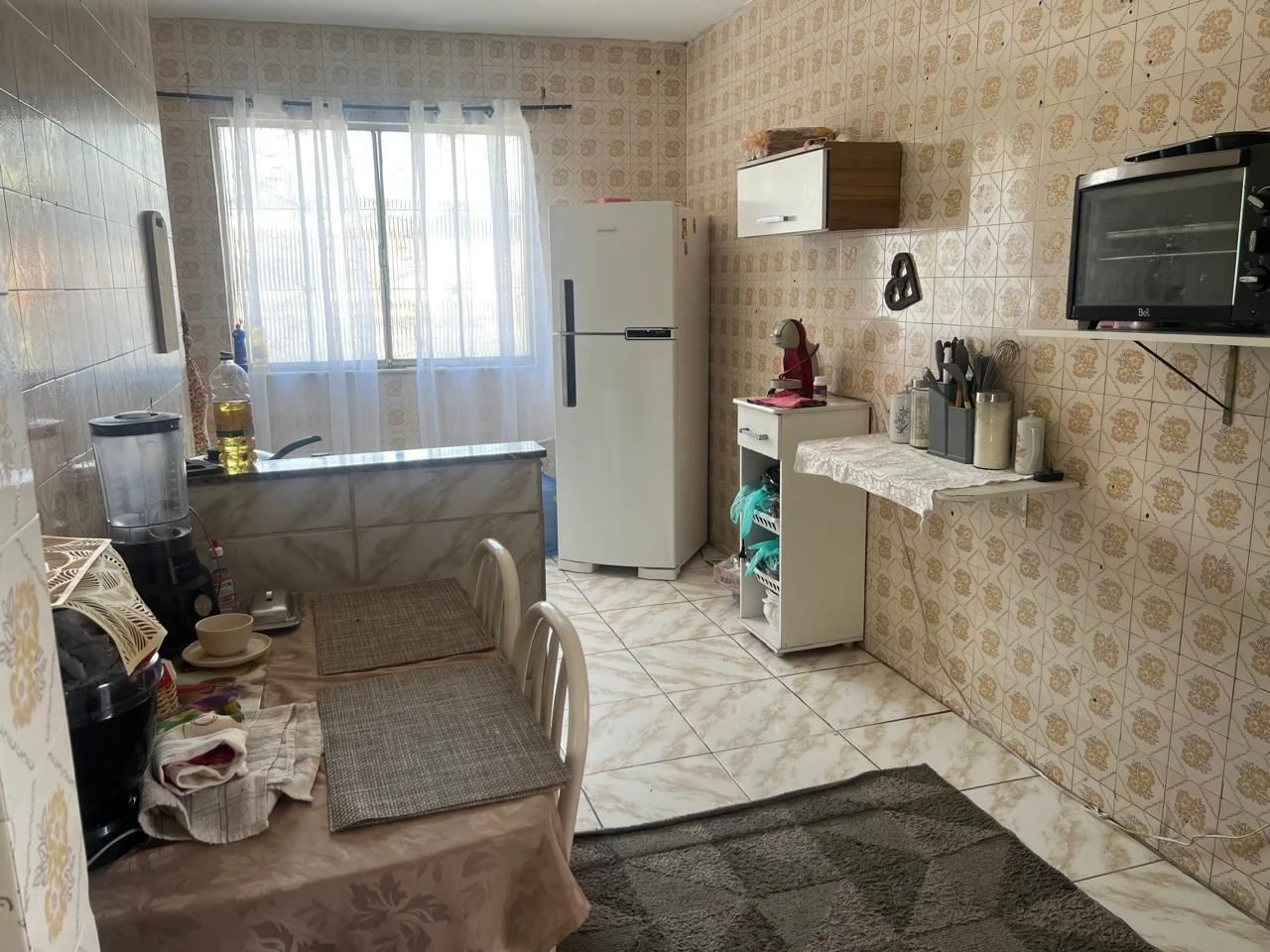 Furnished house with 2 bedrooms and 2 bathrooms