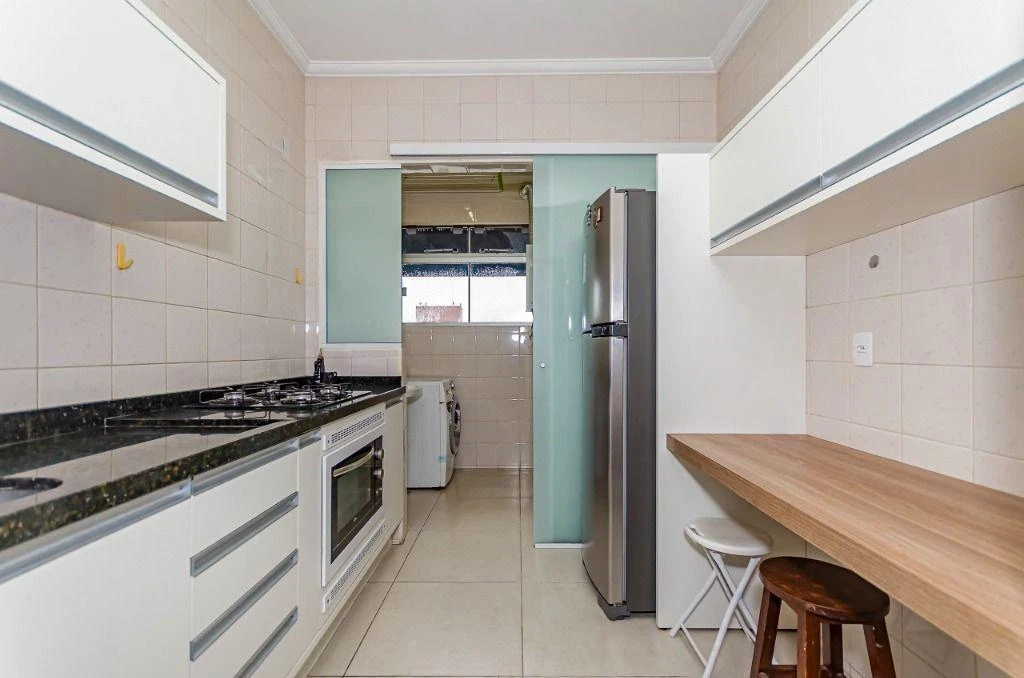 3-bedroom apartment with a washing machine in Curitiba