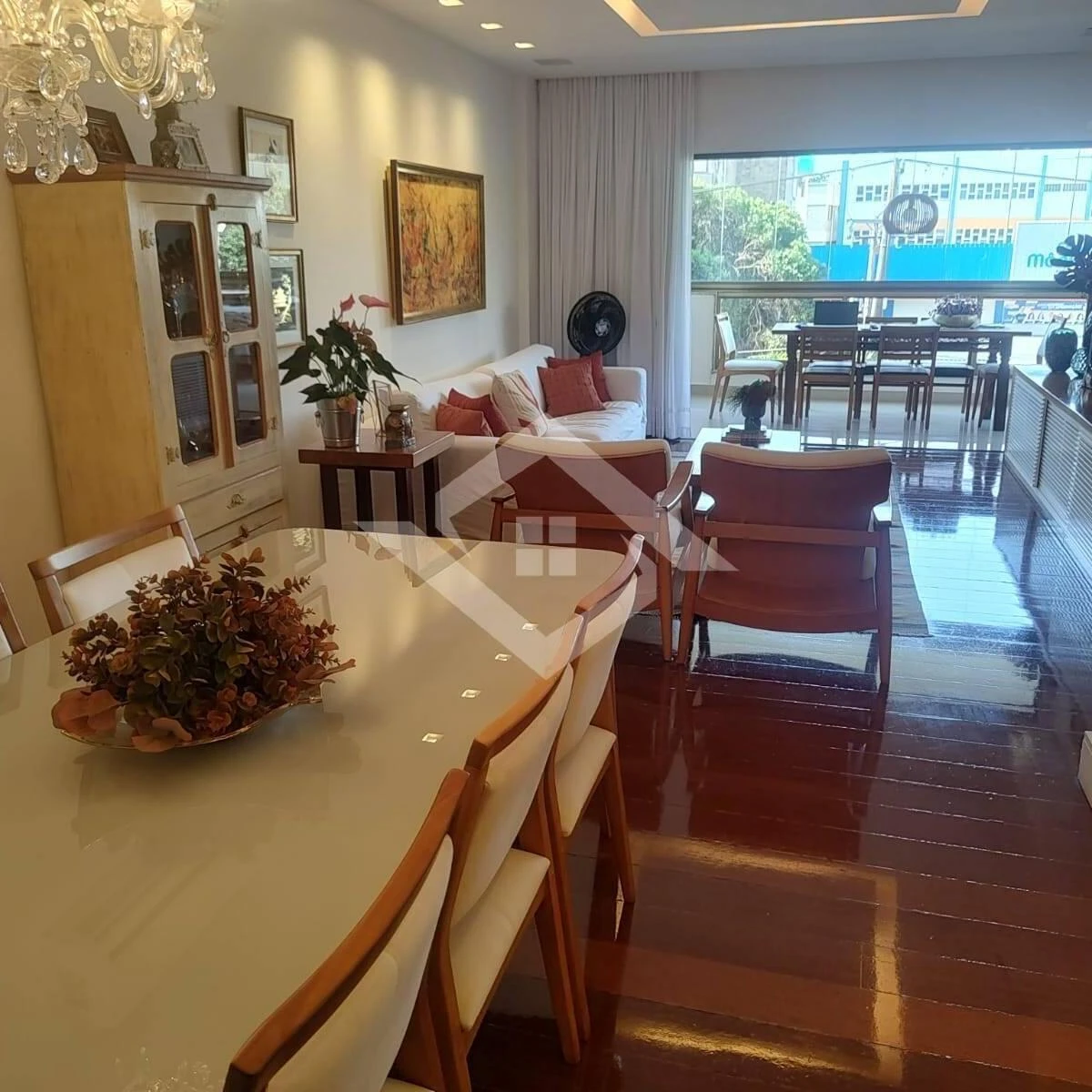 Furnished apartment, 144 m², with a washing machine — photo 12