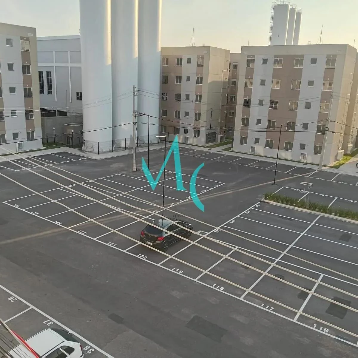 44 m² apartment with 2 bedrooms and 1 parking space — photo 21