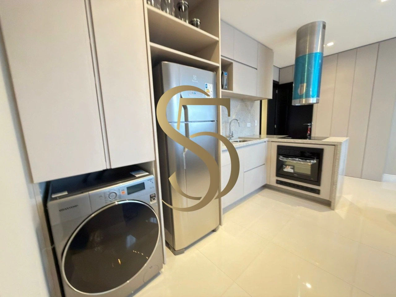 Furnished apartment, 60 m², with a washing machine — photo 2