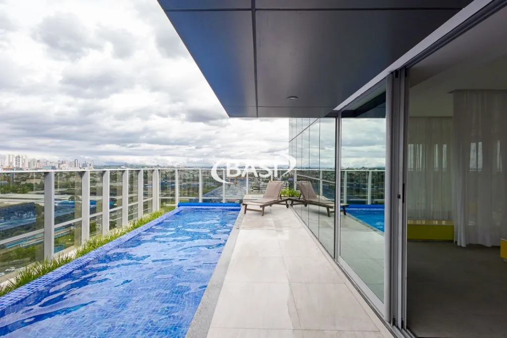 Estudio amueblado de 42 m² en el 15º piso con balcón — photo 49