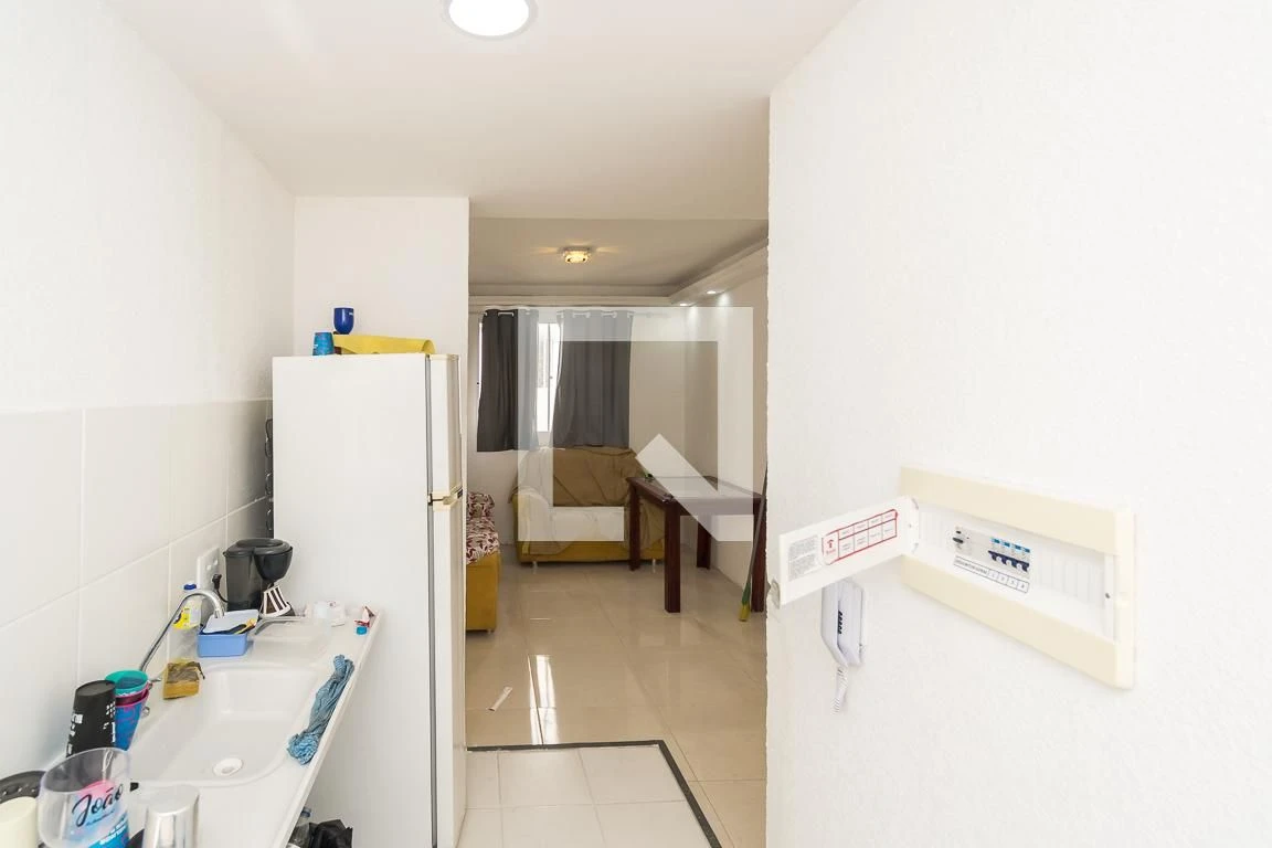 Washing machine in a 2-bedroom apartment, 43 m²