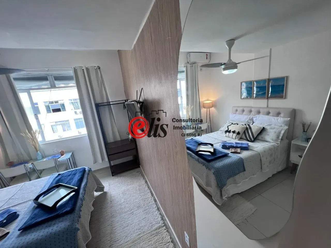 Furnished 1-bedroom apartment with compact kitchenette — photo 25