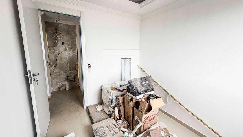 Washing machine in a one-bedroom apartment, 32 m² — photo 34