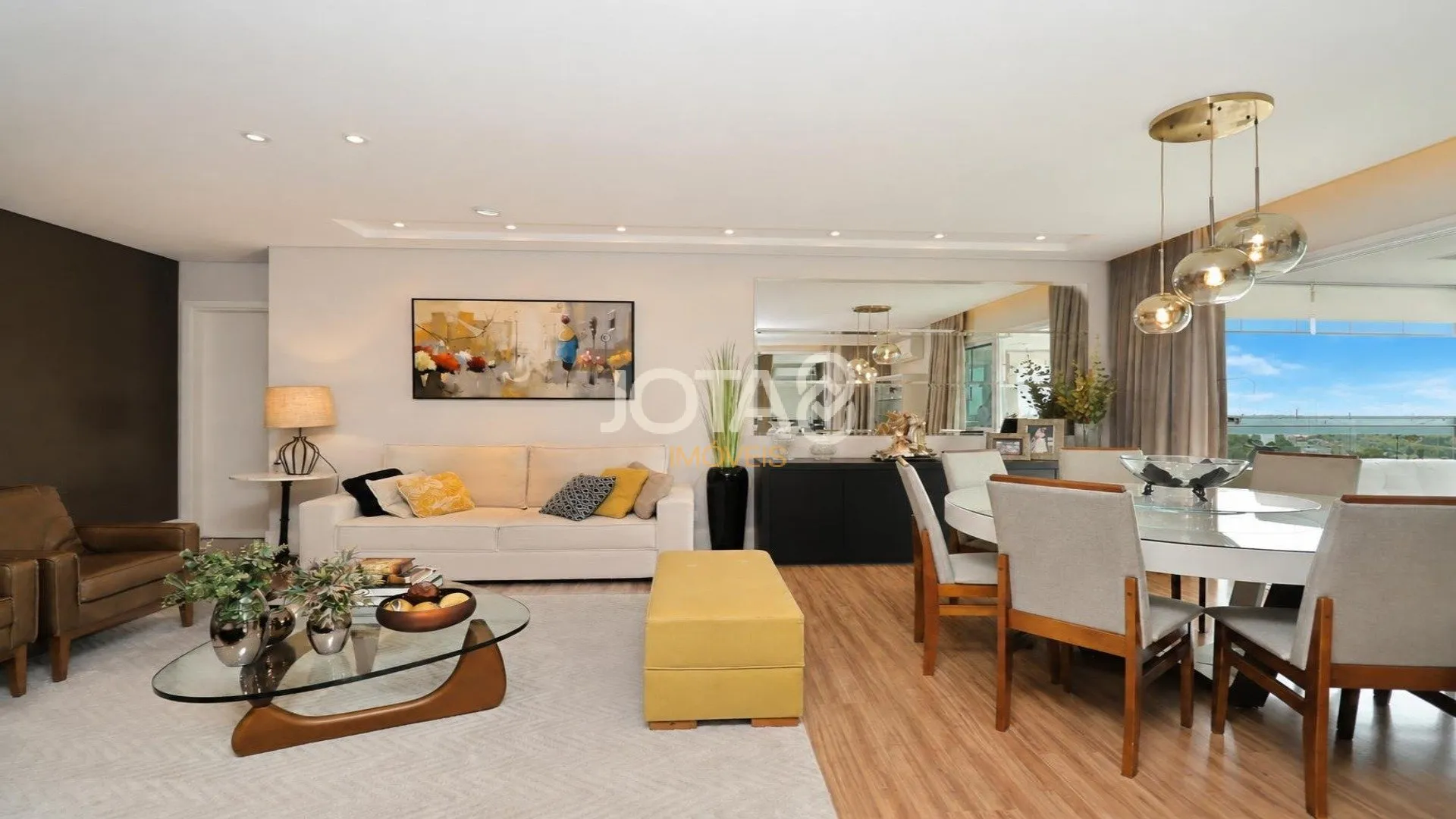 Furnished apartment, 267 m², with floor-to-ceiling windows — photo 6