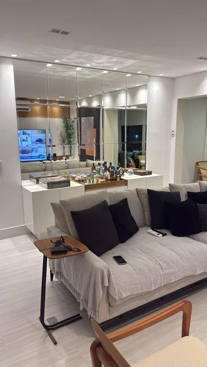 Floor-to-ceiling windows in a 3-bedroom apartment, 96 m² — photo 12