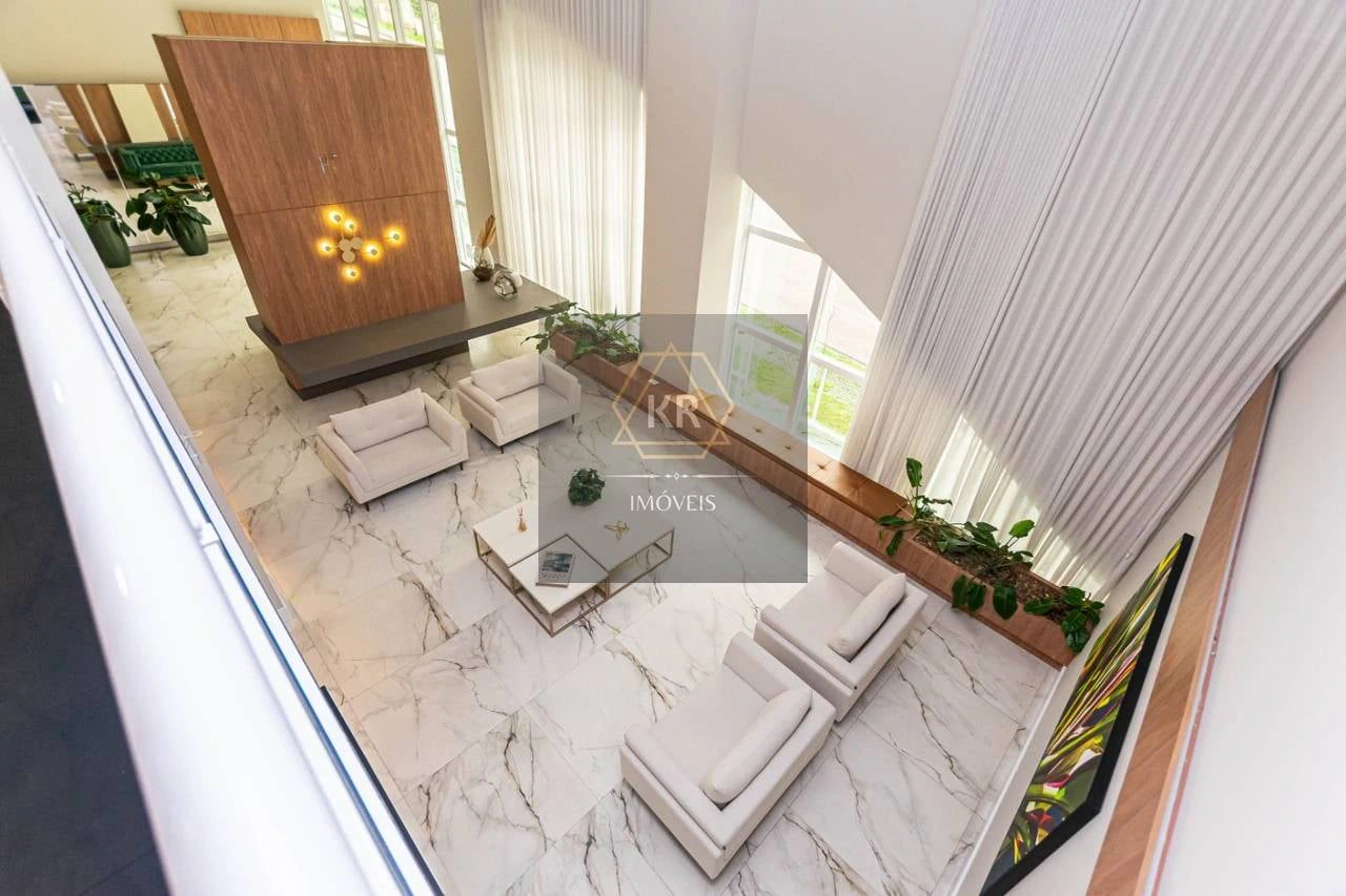 Balcony with a grill in a 2-bedroom apartment, 60 m² — photo 25