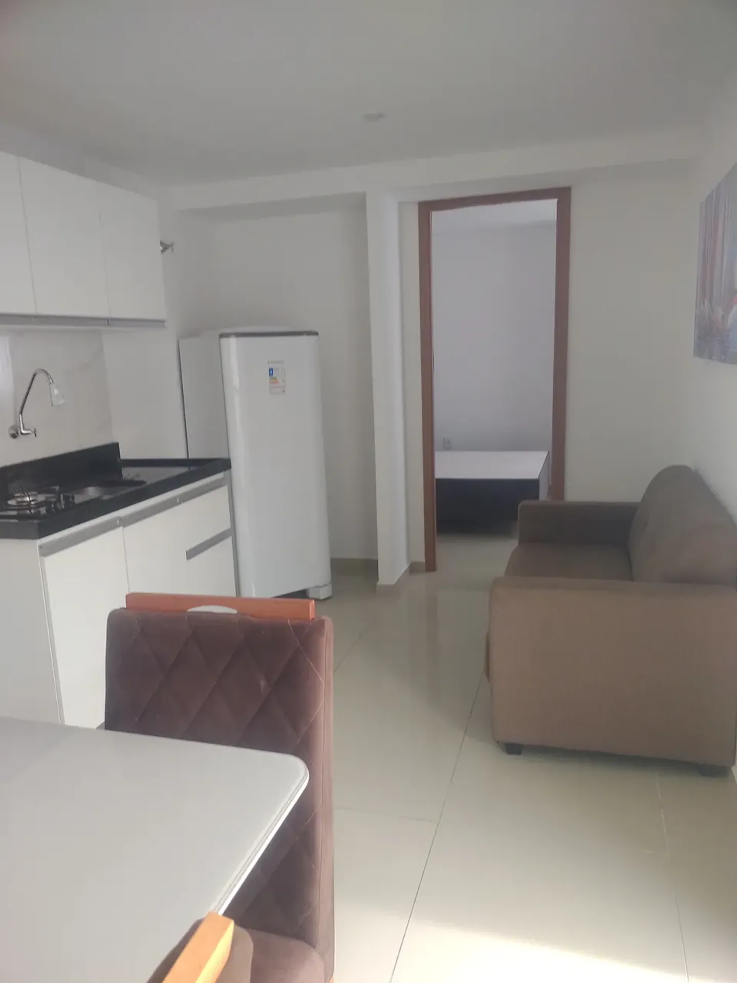 Apartamento amueblado de 32 m² con 1 dormitorio