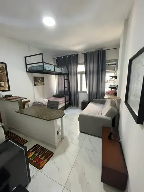 Estudio amueblado de 25 m², 1 dormitorio y 1 baño
