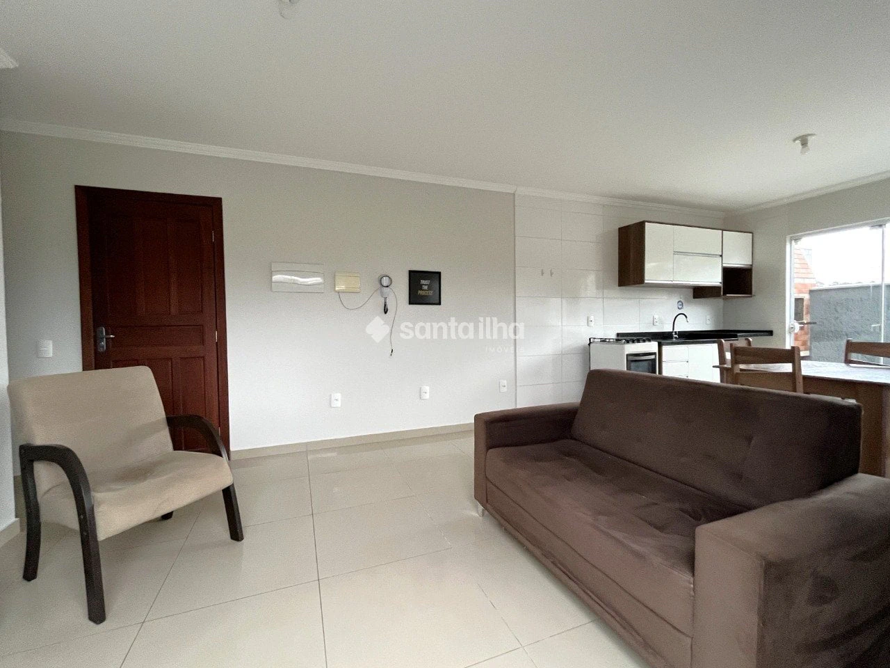 Furnished apartment, 57 m², with a grill on the balcony — photo 10