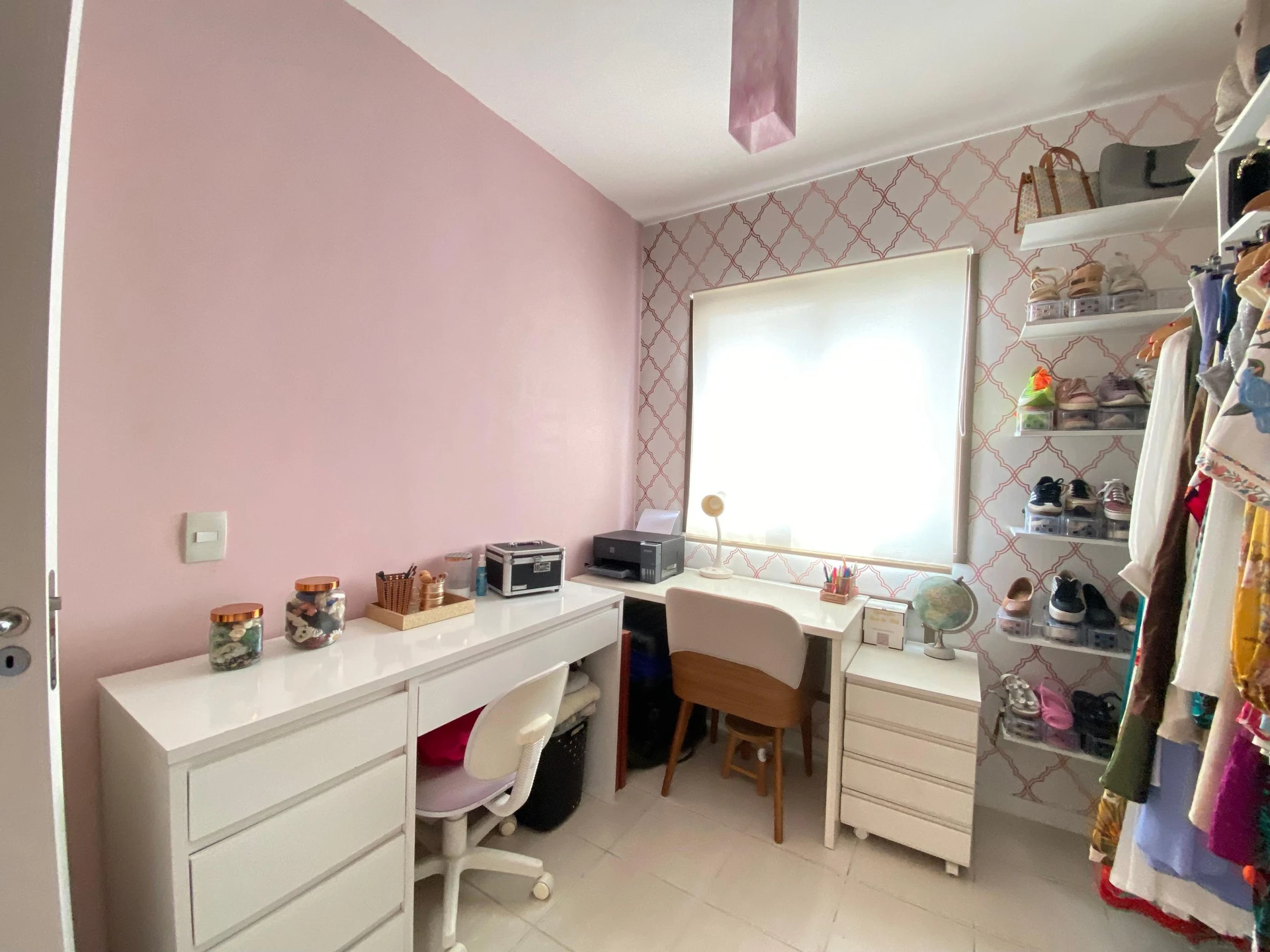 Home office in a 2-bedroom apartment, 55 m² — photo 47