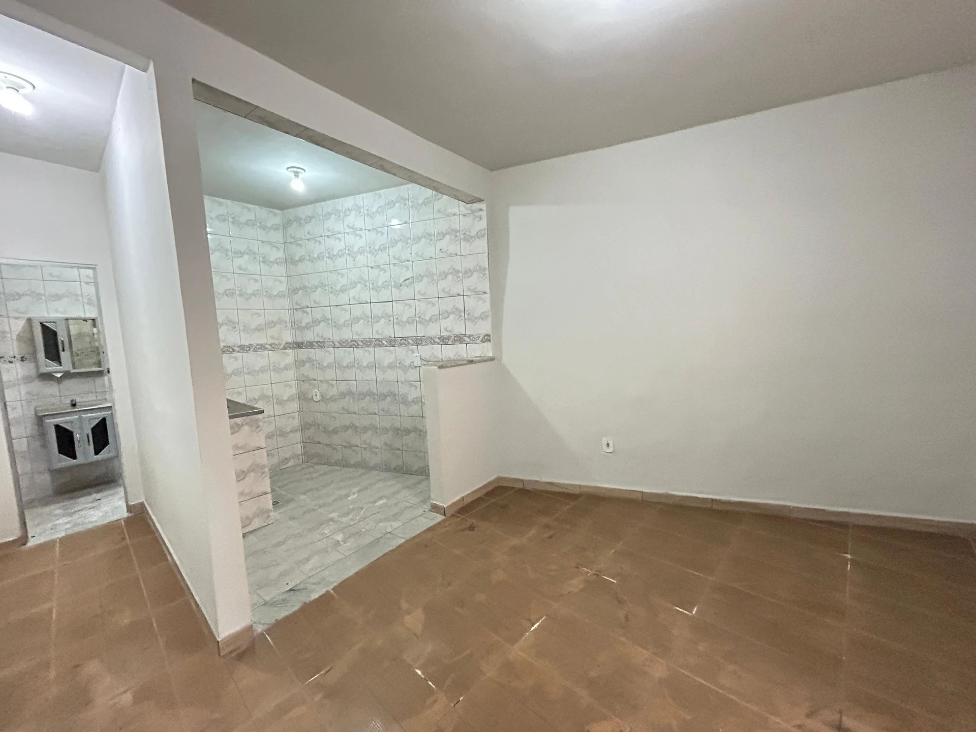 Studio sem mobília com mini cozinha e 1 quarto — photo 10