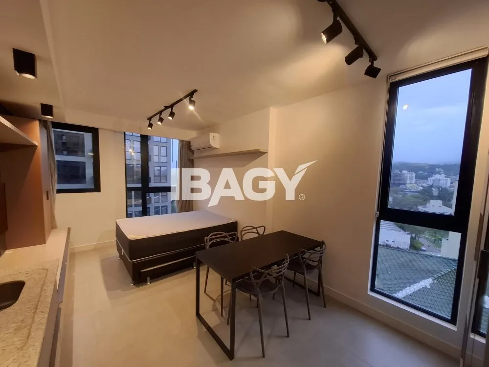 Furnished studio with a glass-enclosed balcony — photo 66