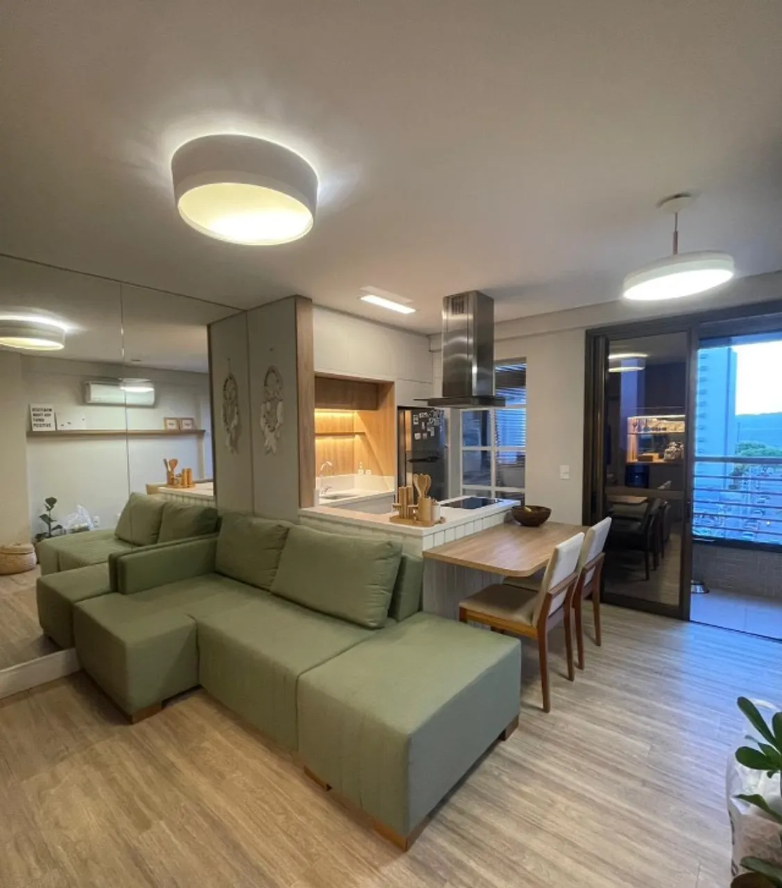 Furnished apartment, 50 m², with a water view