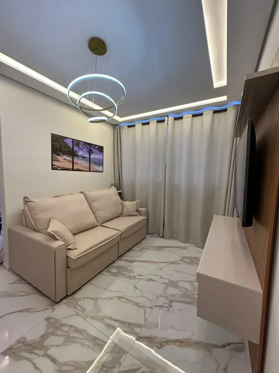Apartment with 2 bedrooms and 2 bathrooms