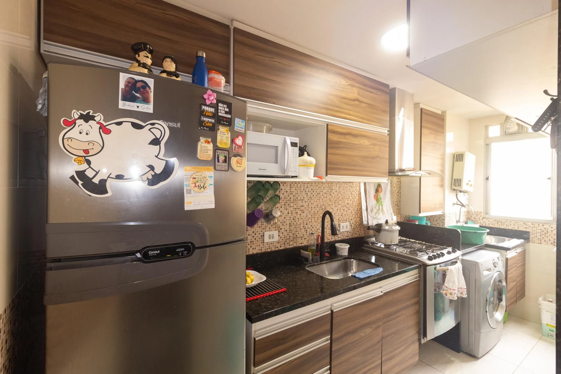 Furnished 2-bedroom apartment with 1 bathroom and parking — photo 9