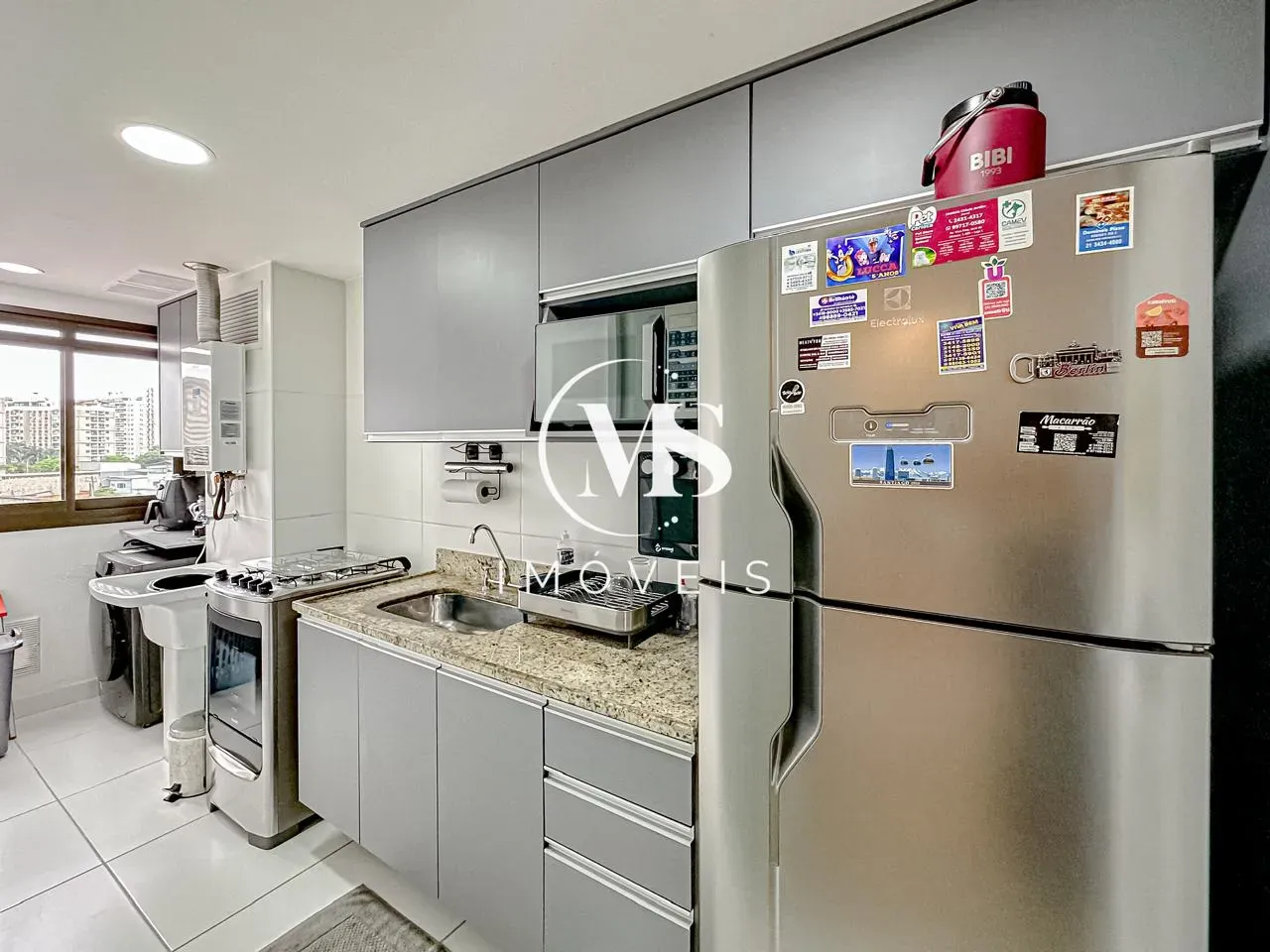 Furnished apartment, 66 m², with a washing machine — photo 5