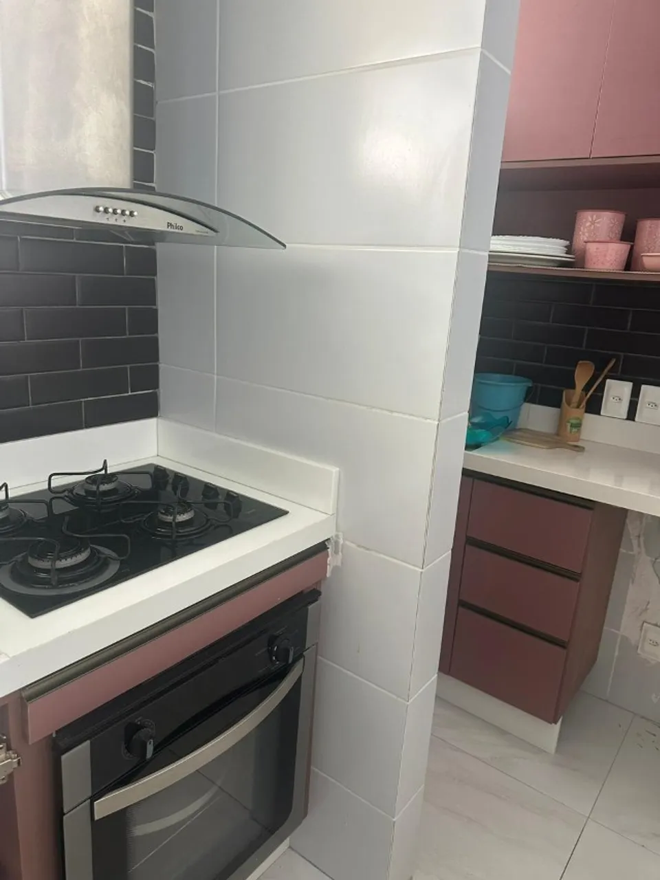 Apartamento mobiliado com 2 dormitórios e cozinha americana — photo 4