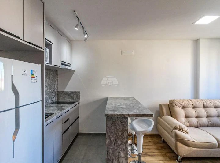 Furnished studio with glassed-in balcony and built-ins — photo 3