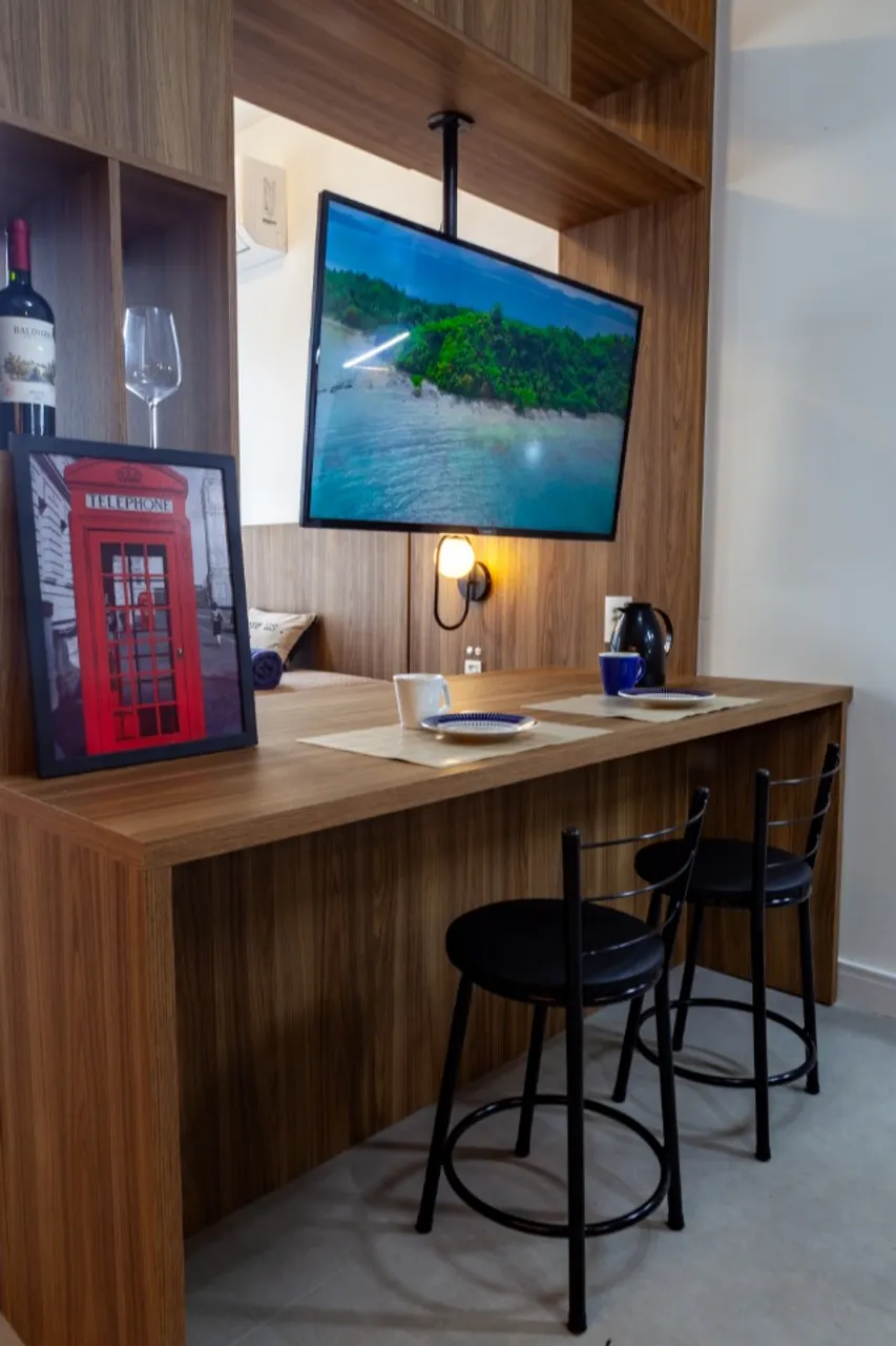 Furnished studio, 31 m², with a home office — photo 19