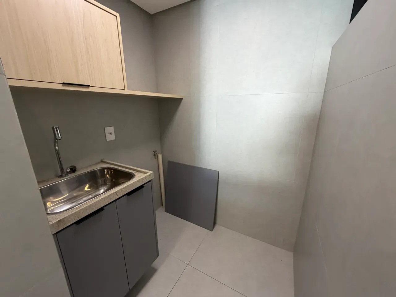 Washing machine in a 3-bedroom apartment, 82 m² — photo 22