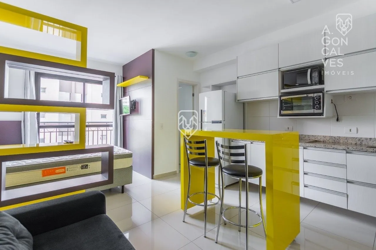 Apartamento mobiliado, 33 m², com varanda envidraçada — photo 22