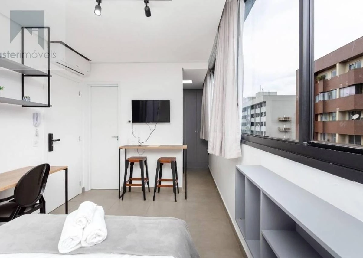 19 m² apartment with floor-to-ceiling windows and a dryer — photo 20