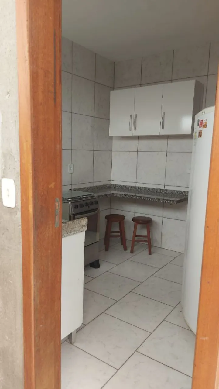 Unfurnished studio with a gas stove and 1 bed, 1 bath