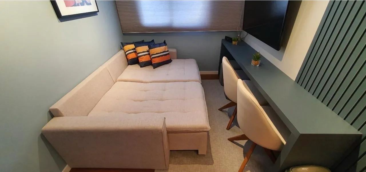 Studio mobiliado em condomínio com academia — photo 8