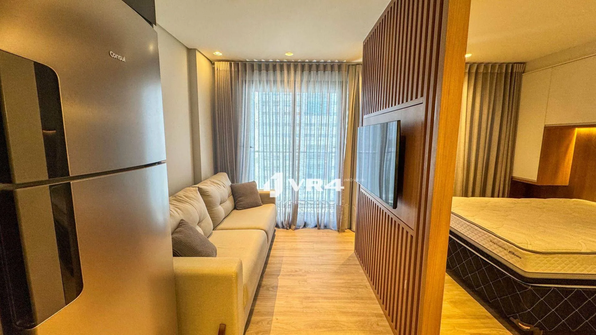 Мебльована студія з 1 спальнею та 29 м² — photo 4