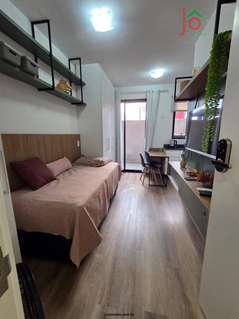 One-bedroom apartment with a washing machine in Curitiba — photo 6