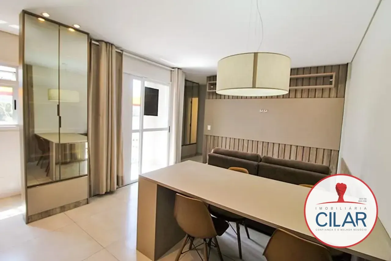 Departamento amueblado, 42 m², con espacio de home office